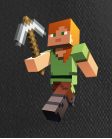 Kepurė Minecraft Alex Kepurė Minecraft Alex